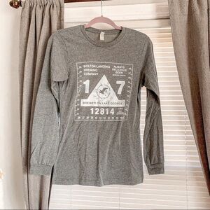 Bolton Landing Brewing Company Long Sleeve Tee Lake George Small